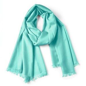 New - Coastal - Merino Wool - Pashmina Scarf